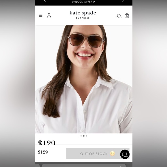 NWT Kate Spade sunglasses - Picture 3 of 5